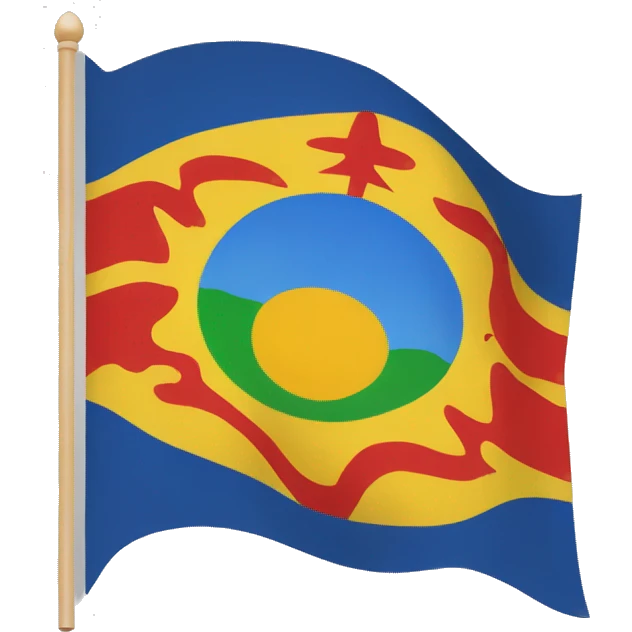 Drapeau kabyle emoji