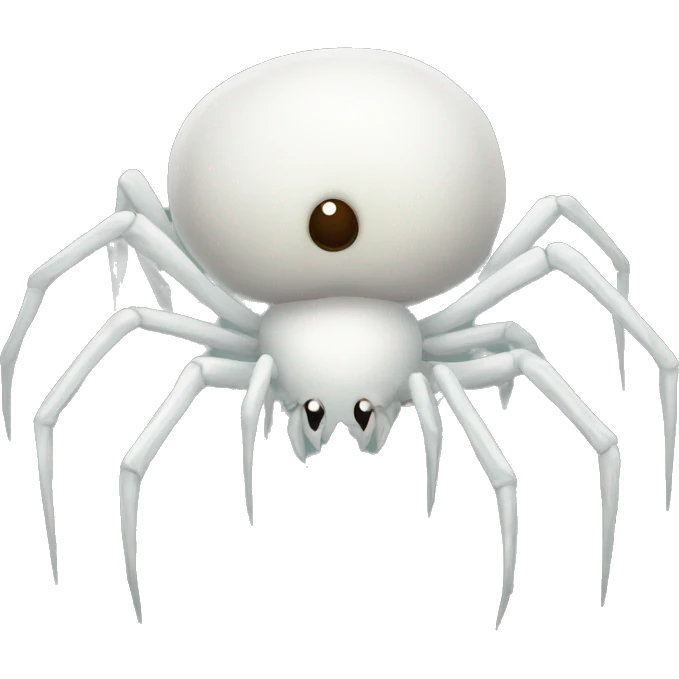 white phasm spider monster front v emoji