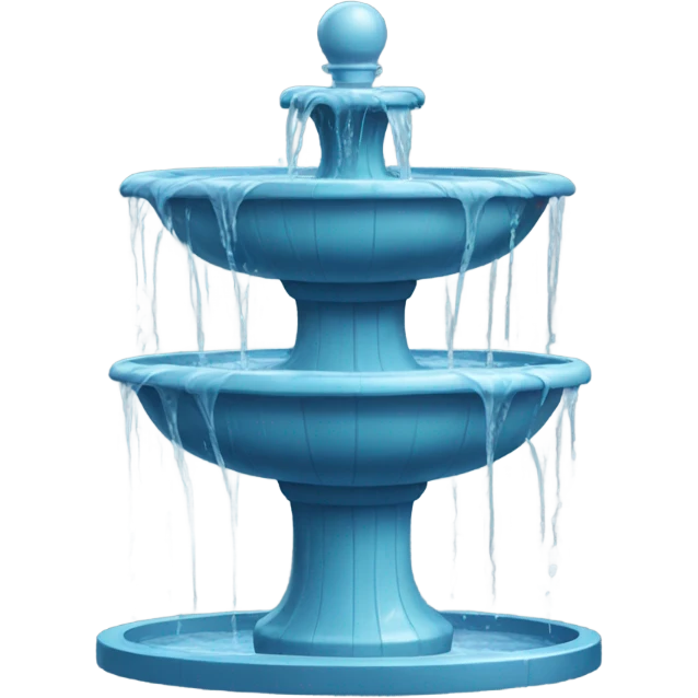 water fountain emoji