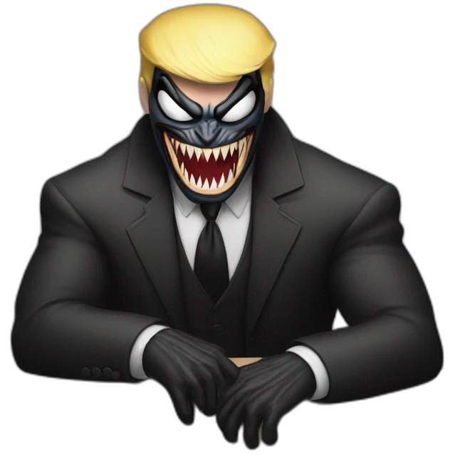 Trump as venom emoji