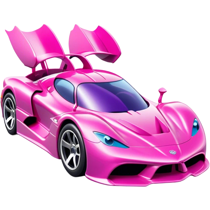 barbie mermaidia’s hot wheels hypercar emoji
