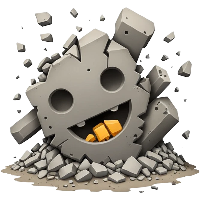 destruction emoji