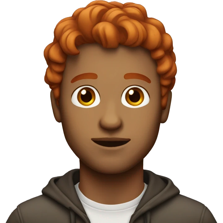 30 years old, male, red hair emoji