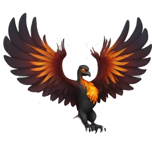 phoenix mit Totenkopf  emoji