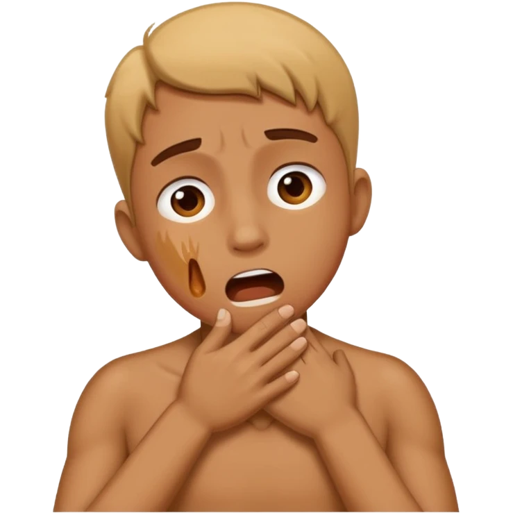 Strangling emoji