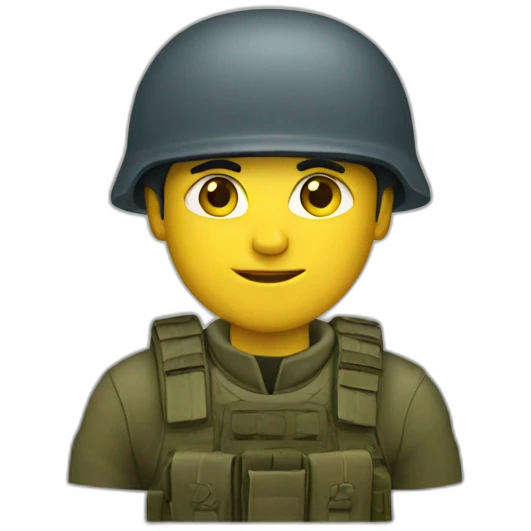 ukraine soldier emoji