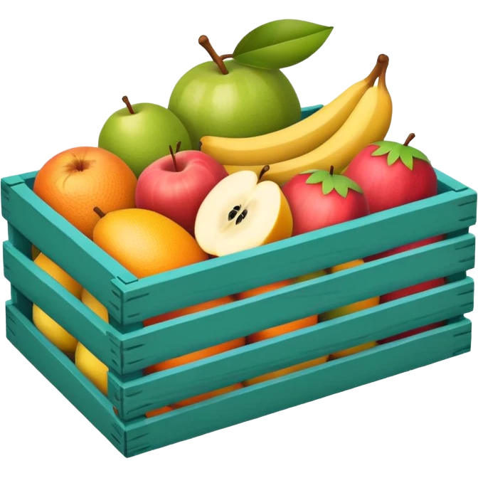 a fruit box emoji