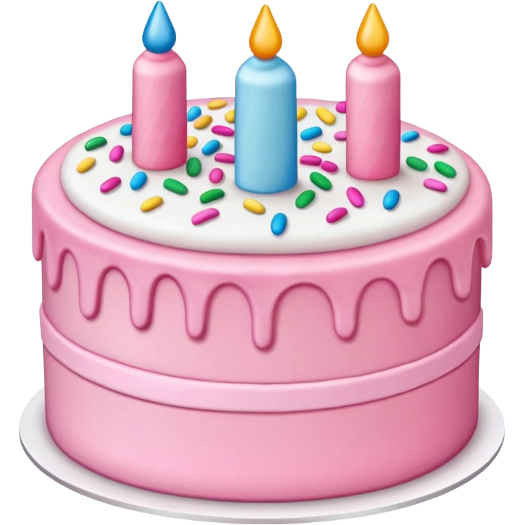 pink cake emoji