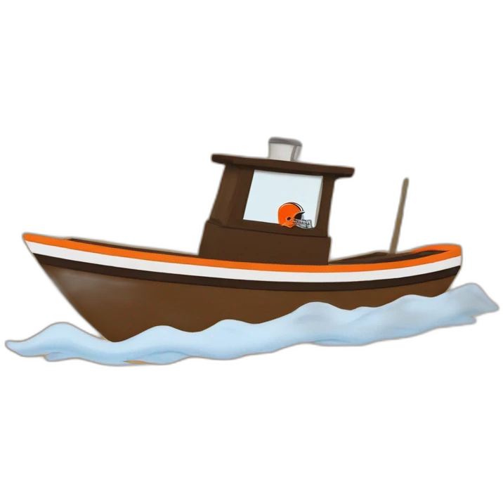 Cleveland browns fail boat emoji
