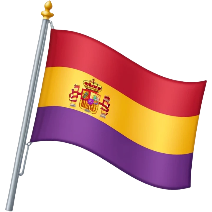 Bandera republicana española emoji