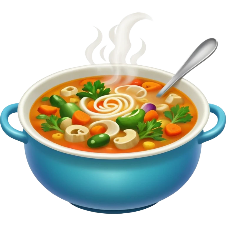 yummy soup emoji