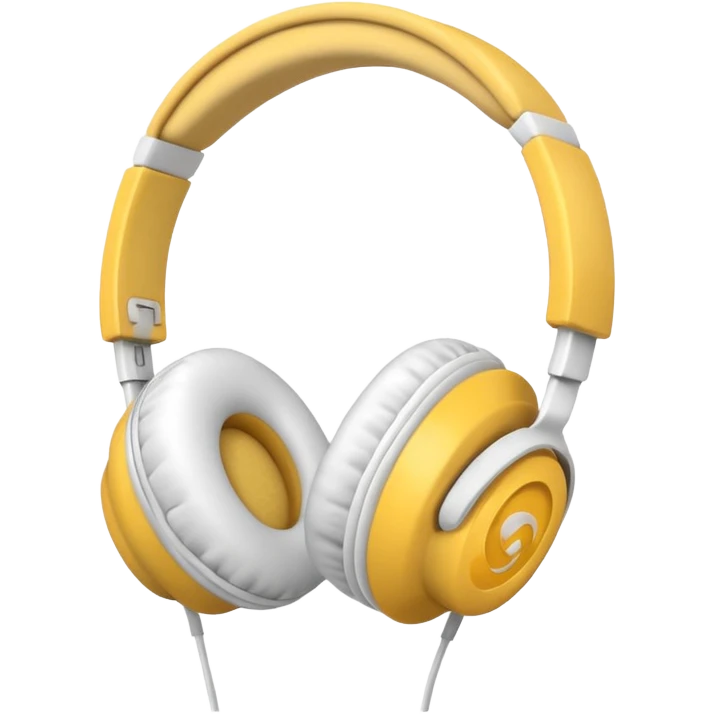 fluffy headphone emoji