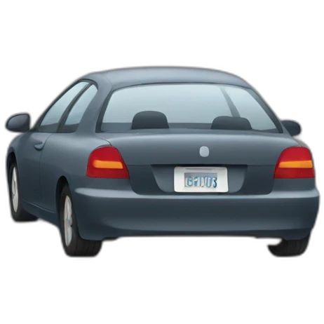 people in car with no face emoji