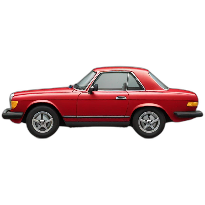 Red benz emoji