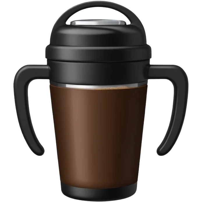 I want a shaker of coffee for gym emoji