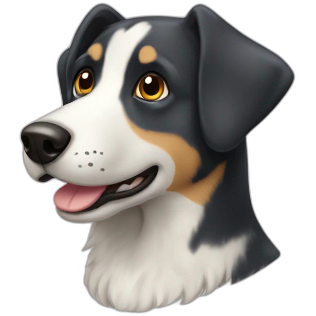 weisser hund emoji