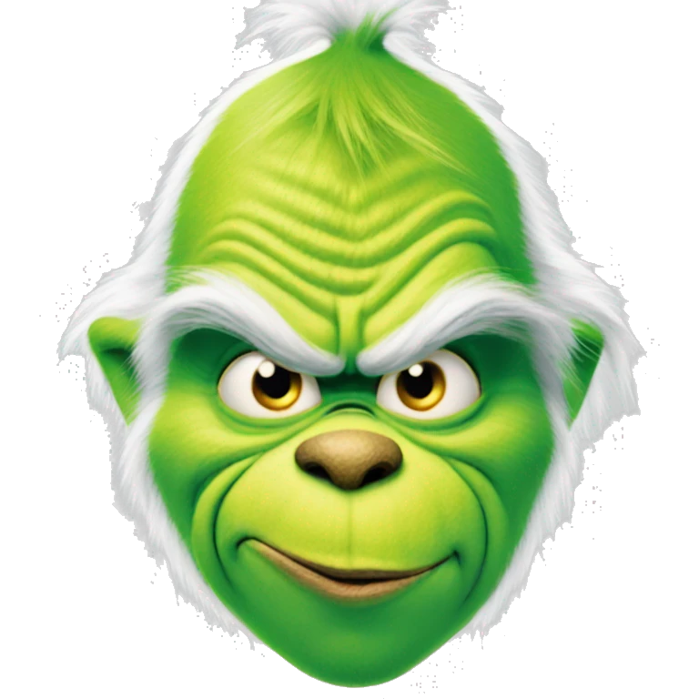 The grinch emoji