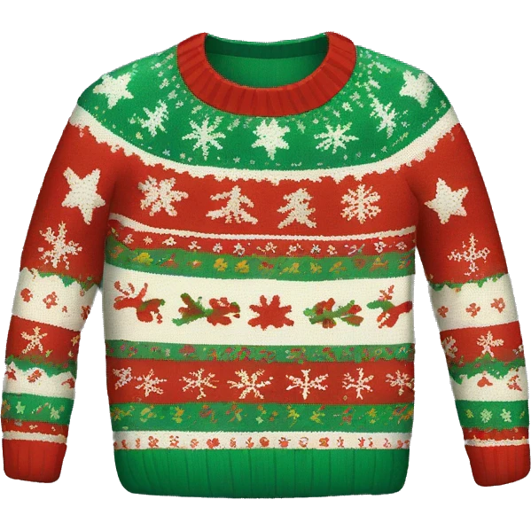 christmas sweater  emoji