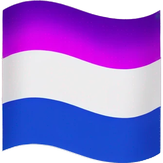 Bisexual flag emoji