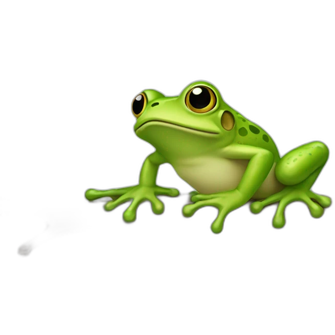 frog aniversariante emoji