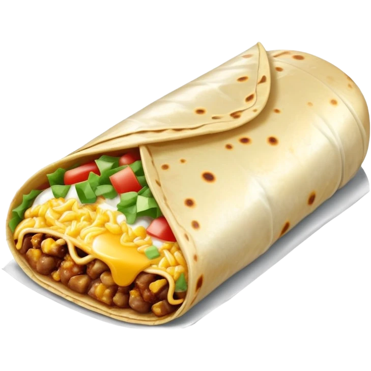 Breakfast burrito  emoji