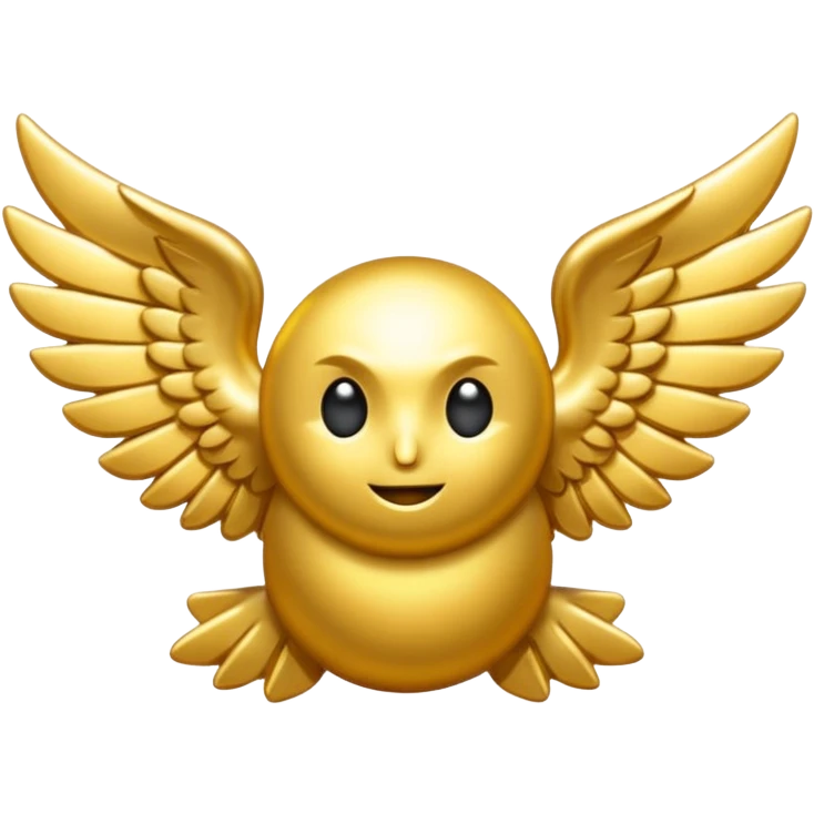 BTC with little wings as the volatility emoji