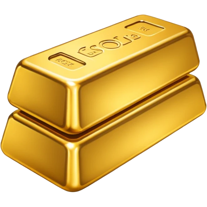 Gold bar emoji