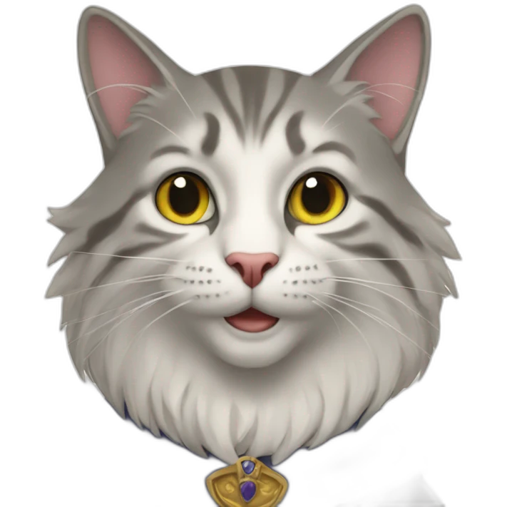 Le roi des chats emoji