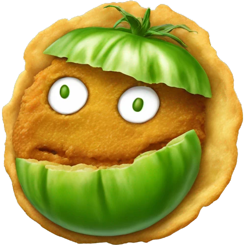 Fried green tomatoes emoji