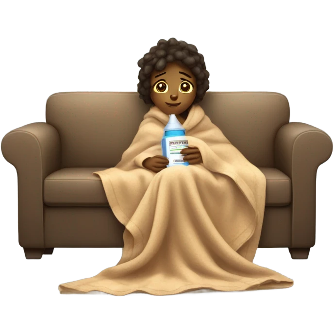 Daughter flu
 emoji