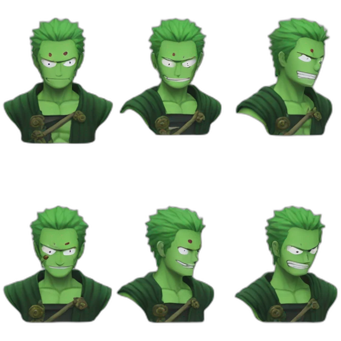 One piece Zoro emoji