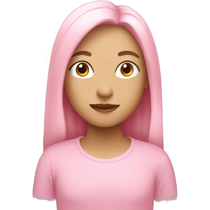 light pink  emoji