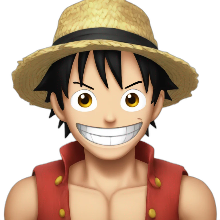 One piece luffy emoji