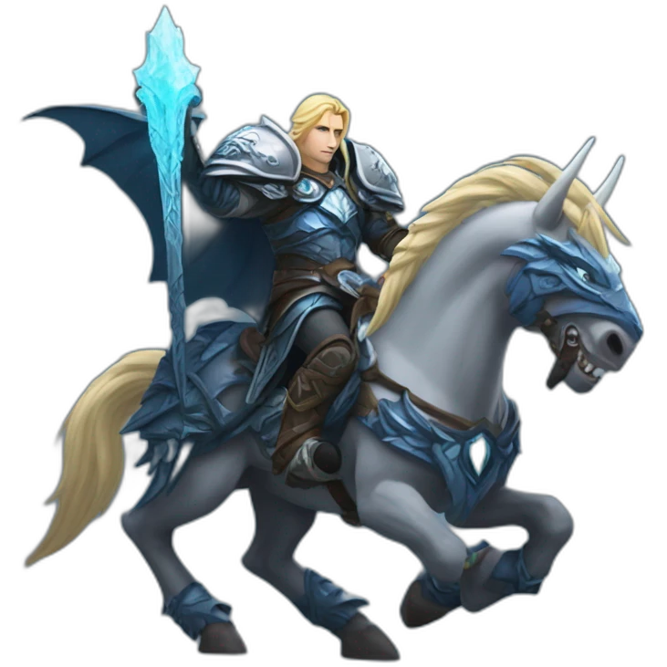 arthas riding sindragosa emoji