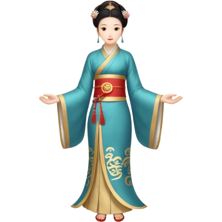 年轻女糕点师——单马尾，围裙，戴着白帽子，拿着裱花袋 emoji
