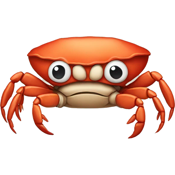 Annoying crab emoji