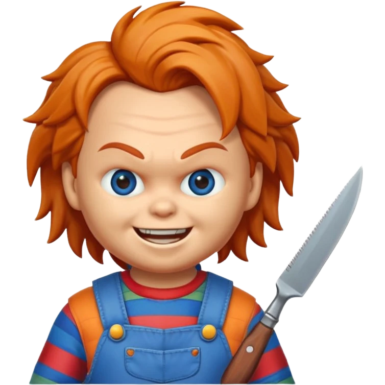 Un emojin de chuky emoji