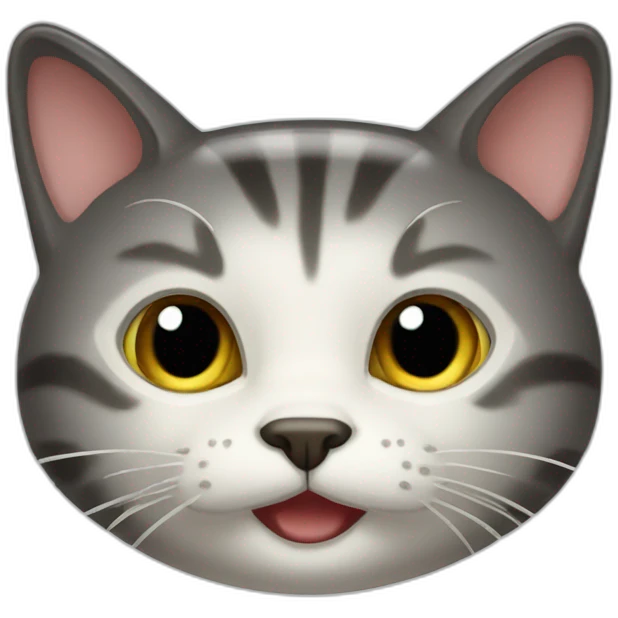 anthropomorphic gelatin cat emoji