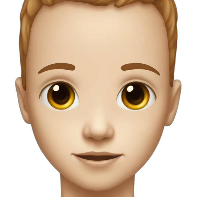 "droid" text written on boy's forehead emoji
