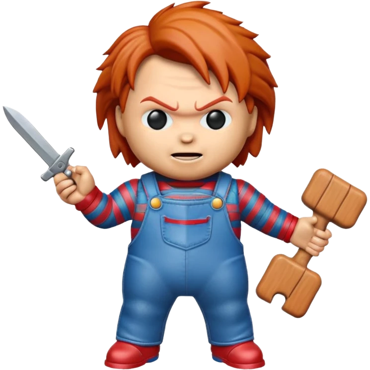 Un emojin de chuky emoji