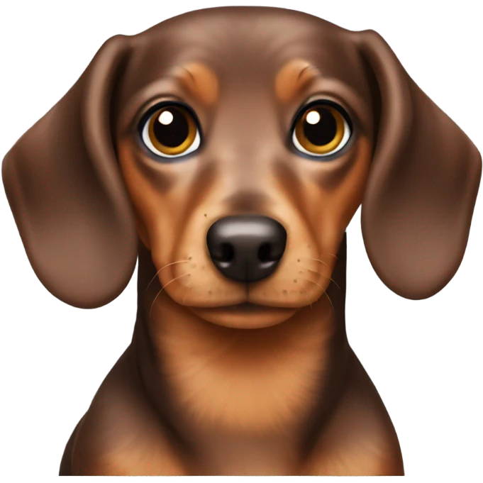 Mini dachsund emoji