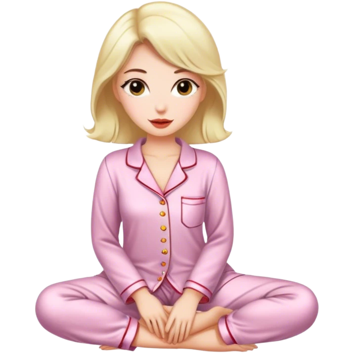 coquette pyjama  emoji