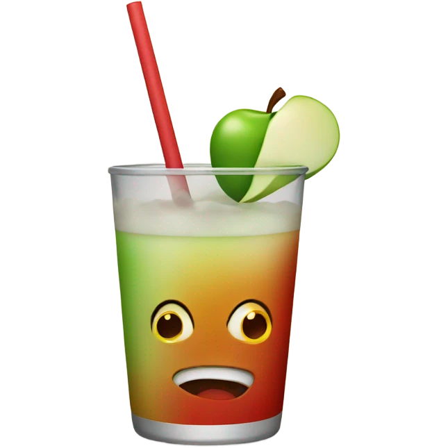 apple drinks emoji