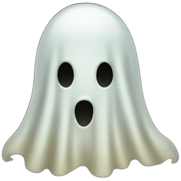 real ghost emoji