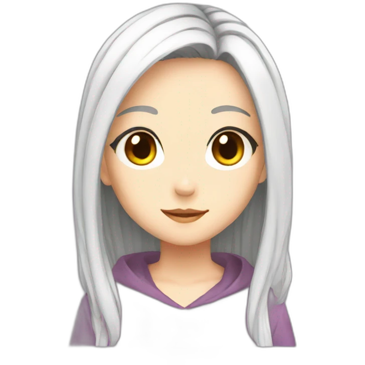 anime girl emoji