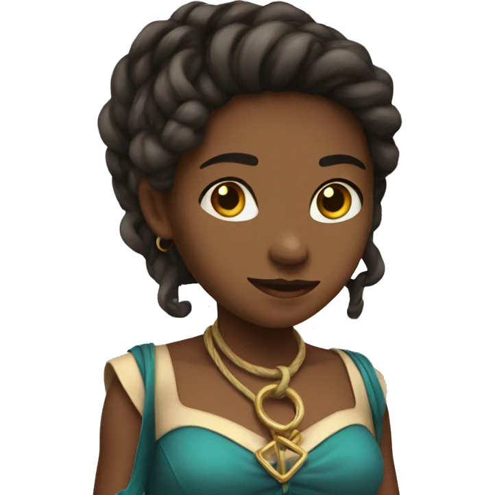 girl with a lasso emoji