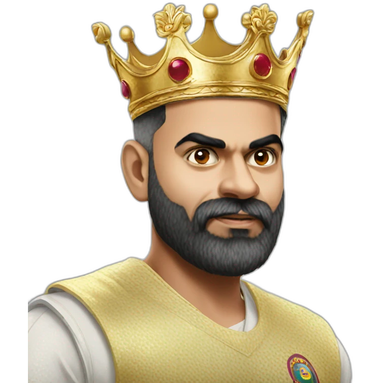 Kohli king emoji