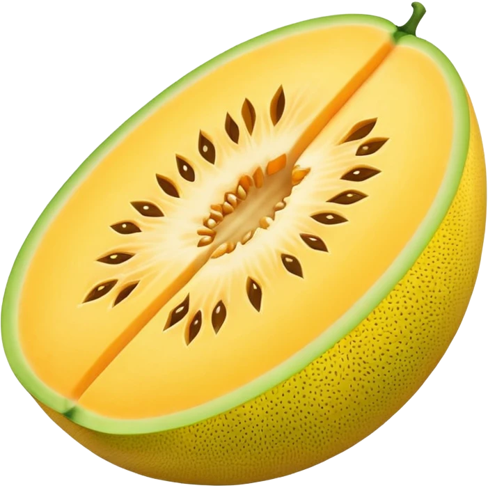 yellow melon emoji
