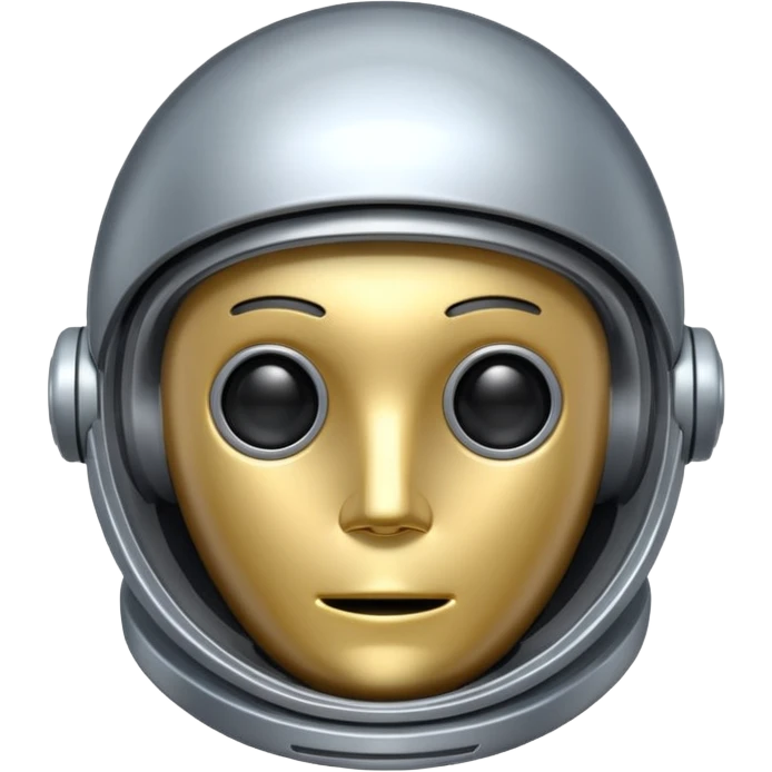tête de robot cosomonaute emoji