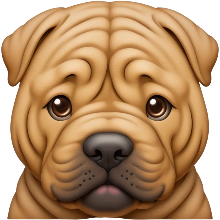 Emoji of a Shar pei emoji